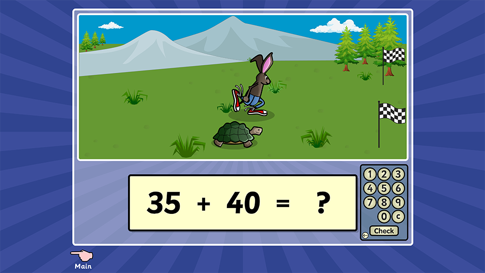 The Tortoise and the Hare - Addition Race (1)